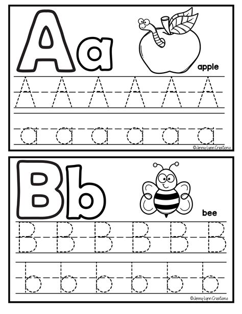 Letter Tracing Cards Printable